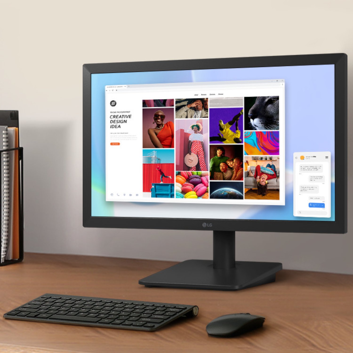 LG Essential 20" WSXGA TN Monitor 75Hz - Image 7