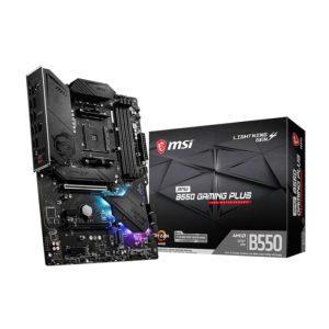 MSI MPG B550 Gaming Plus AM4 ATX Motherboard â€“ Ryzen 5000