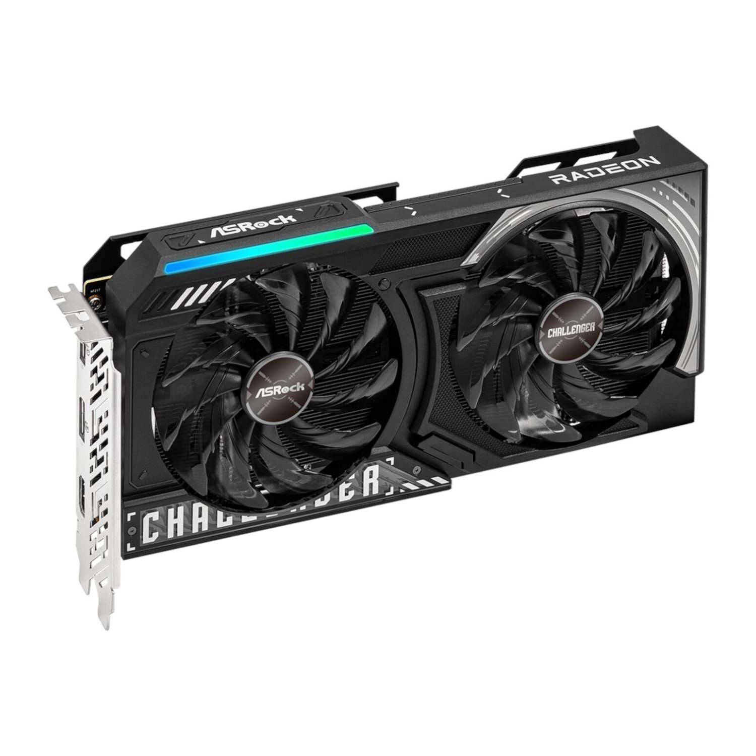 ASRock Radeon RX 9060 XT Challenger 16GB OC Graphics Card (RDNAâ„¢ 4, PCIe 5.0) - Image 2