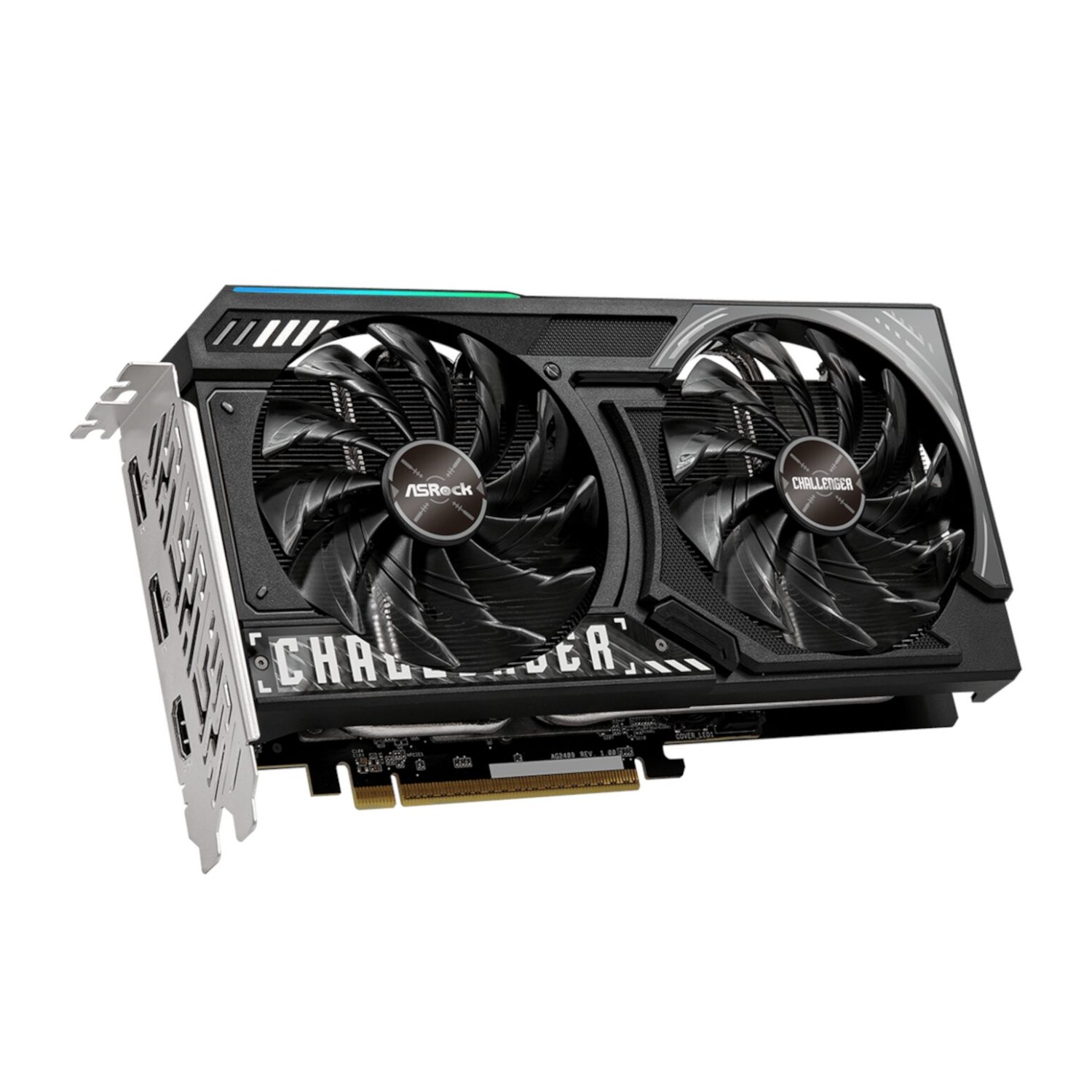 ASRock Radeon RX 9060 XT Challenger 16GB OC Graphics Card (RDNAâ„¢ 4, PCIe 5.0) - Image 4