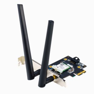 ASUS  Wi-Fi 7 Tri-Band PCIe Wireless Adapter with Bluetooth 5.4 â€“ Black