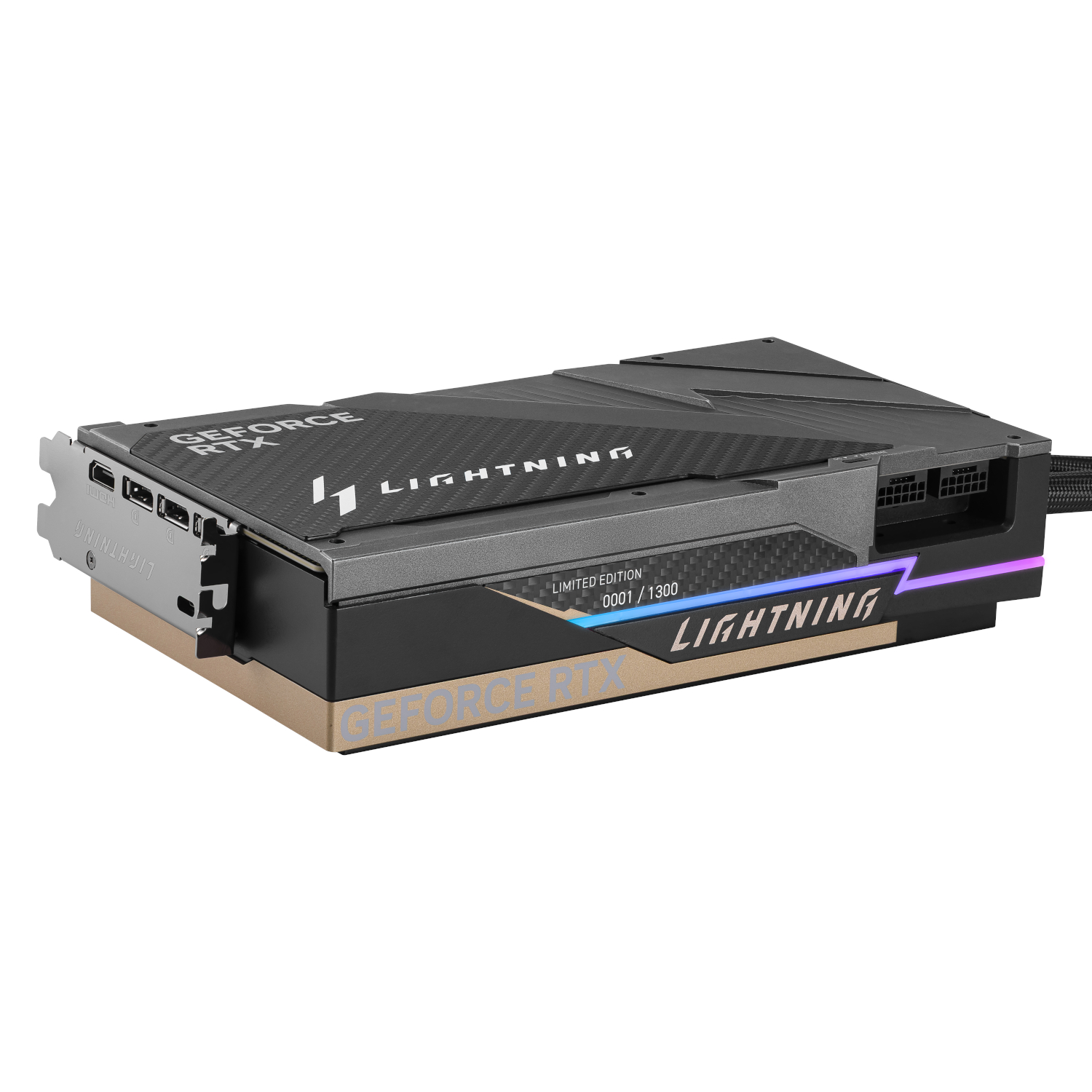 MSI GeForce RTX 5090 32G LIGHTNING Z LCD Liquid Cooled Graphics Card - Image 6